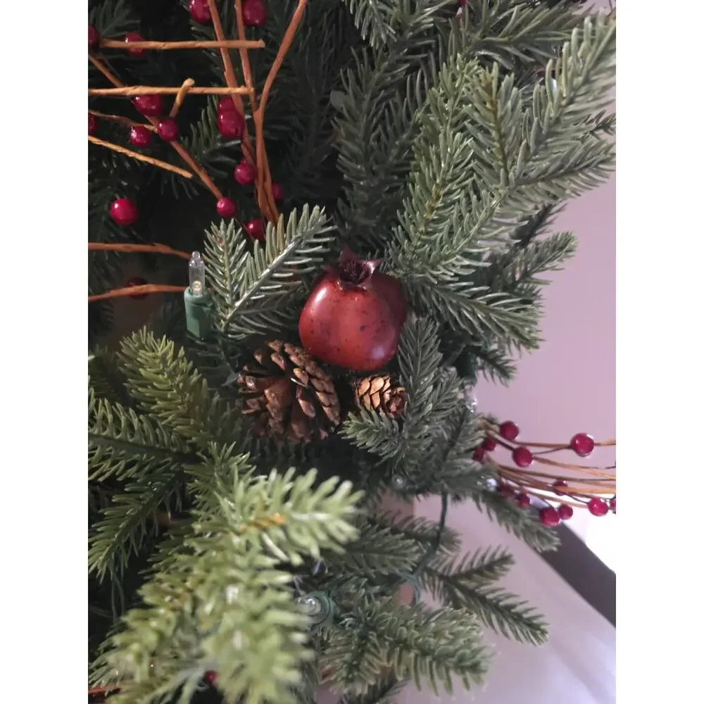 balsam hill heritage spice wreath 26